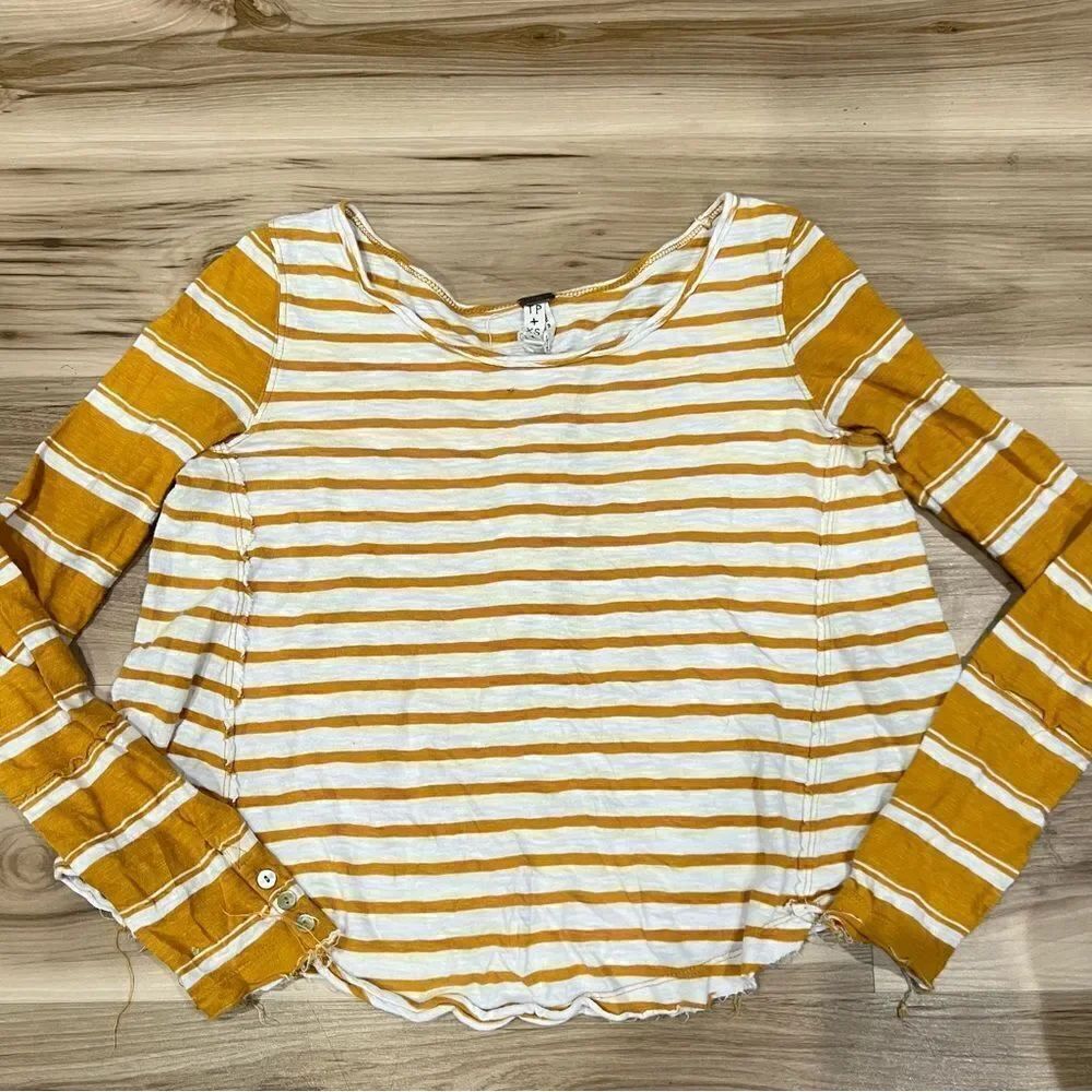 Free People We The Free Striped Top Women’s XS